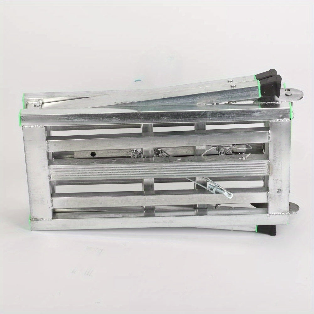 Werkplatform – Opvouwbare Steiger – Verstelbare Schildersteiger – Klussteiger – Draagbaar Werkbankje – Gegalvaniseerd Staal – Verstelbare Hoogte 60-90 cm – Draagvermogen 150 kg