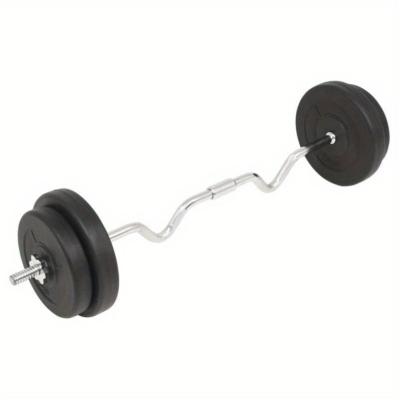 Verstelbare Halterset – Dumbbell – Barbell – Gewichten – Fitnessset – 30 kg Gewicht – Roestvrij Staal