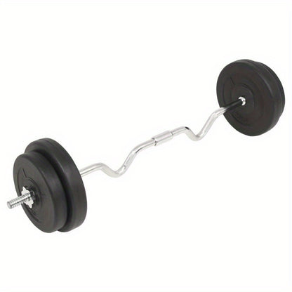 Verstelbare Halterset – Dumbbell – Barbell – Gewichten – Fitnessset – 30 kg Gewicht – Roestvrij Staal
