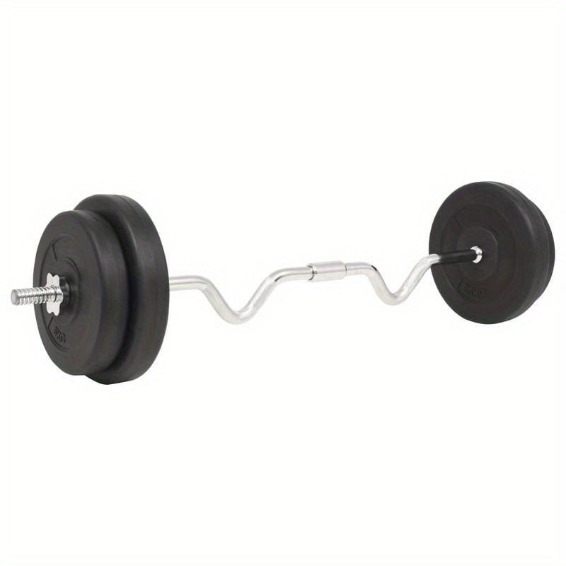 Verstelbare Halterset – Dumbbell – Barbell – Gewichten – Fitnessset – 30 kg Gewicht – Roestvrij Staal