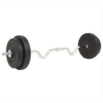 Verstelbare Halterset – Dumbbell – Barbell – Gewichten – Fitnessset – 30 kg Gewicht – Roestvrij Staal