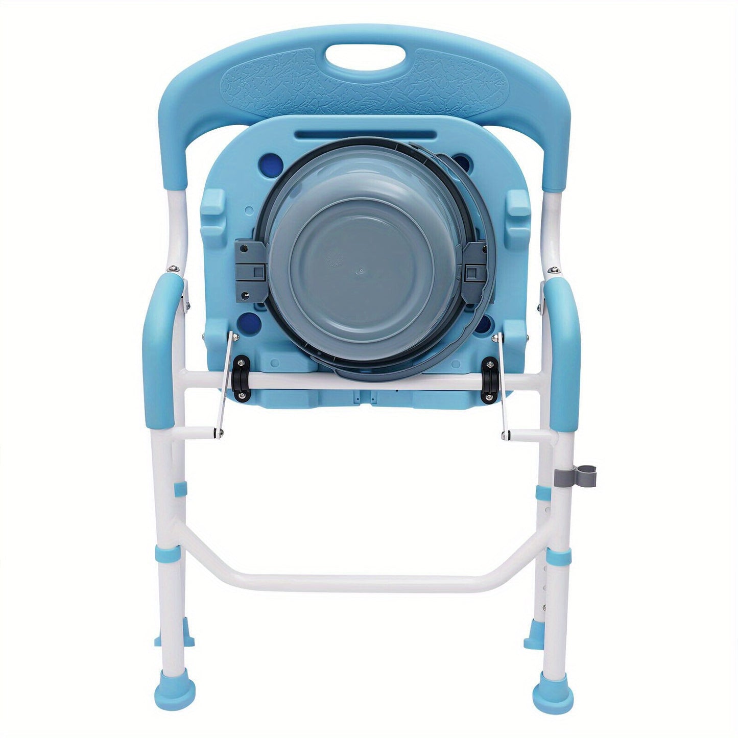 Toiletverhoger – WC Verhoger – Toiletlift – Toiletstoel – Inklapbare Douchestoel – Verstelbare Zithoogte 42-55 cm – Lichtgewicht Aluminium Frame