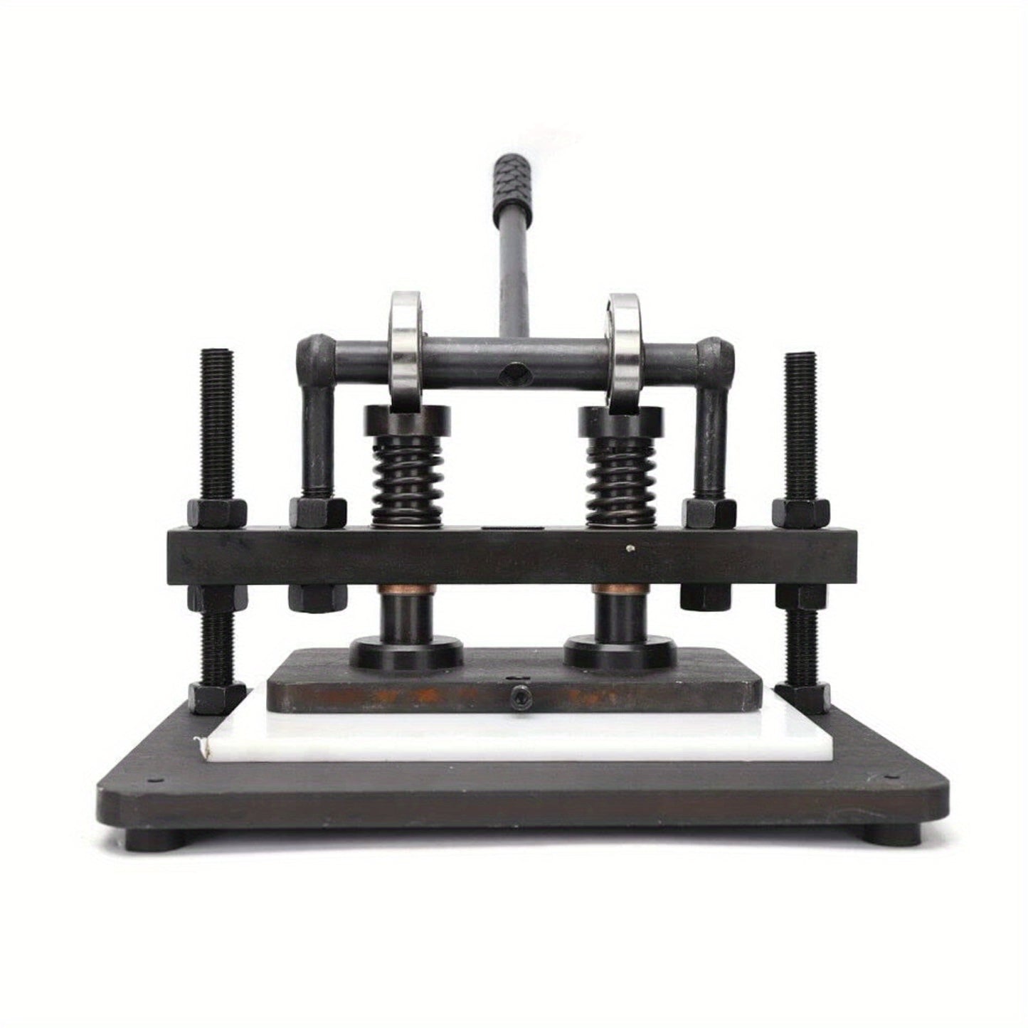 Handmatige Stans- en Snijmachine – Leer Snijmachine – Clicker Press – Embosser – DIY Snijmachine – Stalen Constructie – Instelbare Hoogte 10mm