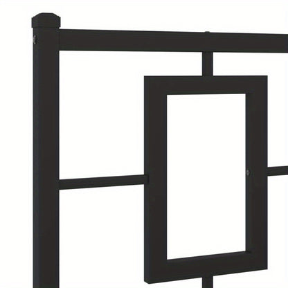 Modern Bedframe – Metaal Bedframe – Stalen Bed – Slaapkamer Bed – Bed Met Hoofdeinde – 140x190 cm – Duurzaam Metaal – Minimalistisch Design