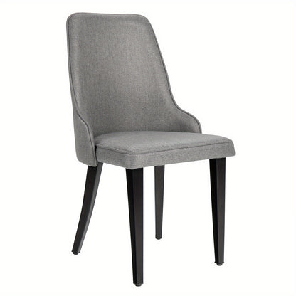 Eetkamerstoelen – Stoelen – Dining Chairs – Keukenstoelen – Horecastoelen – Set Van 2 – Ergonomische Rugleuning – Stevig Metalen Frame