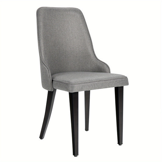 Eetkamerstoelen – Stoelen – Dining Chairs – Keukenstoelen – Horecastoelen – Set Van 2 – Ergonomische Rugleuning – Stevig Metalen Frame
