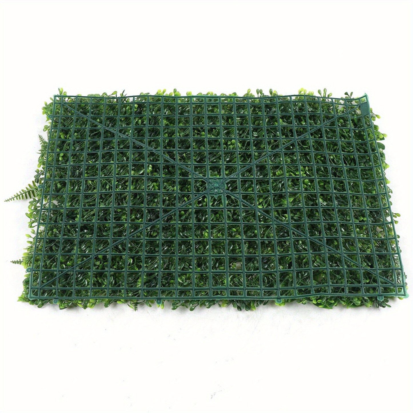 Kunstplantpanelen – Kunstgroen Wandpaneel – Nepplanten – Decoratief Groen – Privacy Scherm – Set van 12 – Waterbestendig PE-Materiaal – Eenvoudige Installatie 40x60 cm