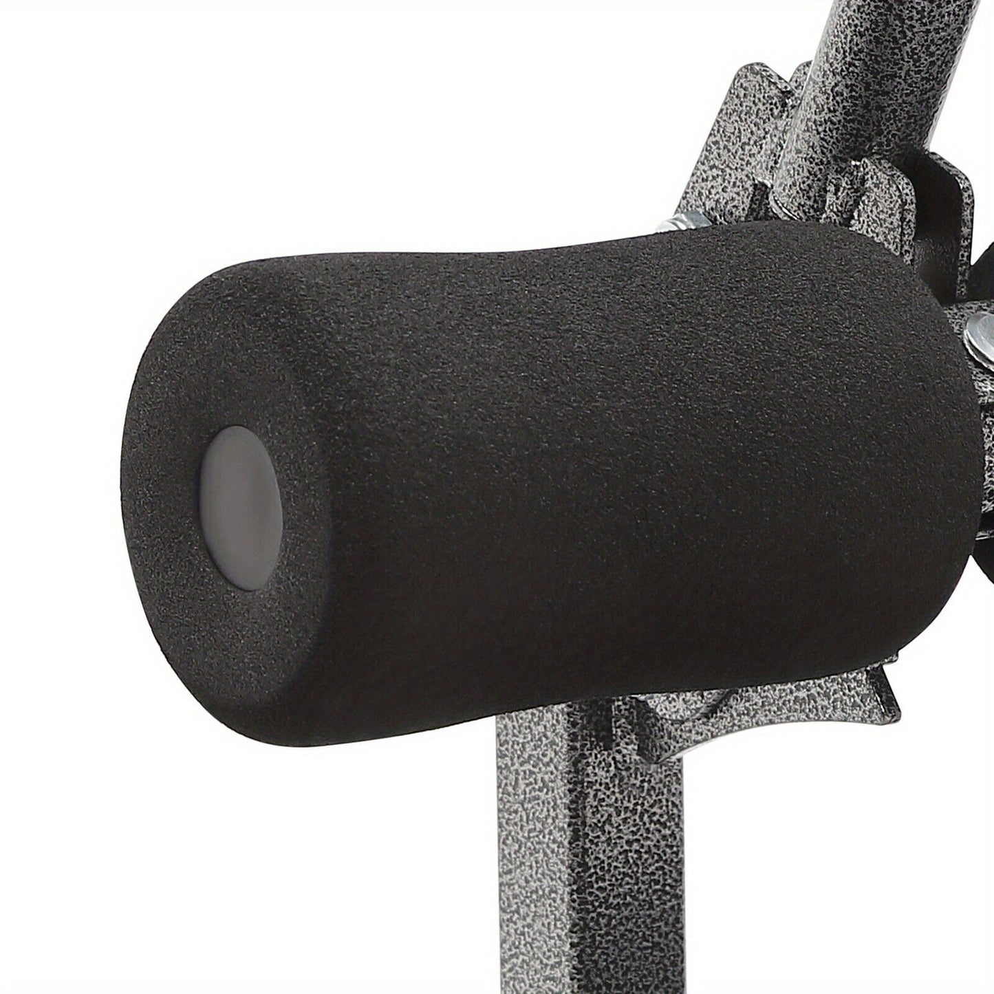 Rugstretcher – Rugtrainer – Rugverlichter – Wervelkolom Rekker – Nekverlichting – Verstelbaar Tot 185 cm – Zwart Staal Met Comfortabel Traagschuim