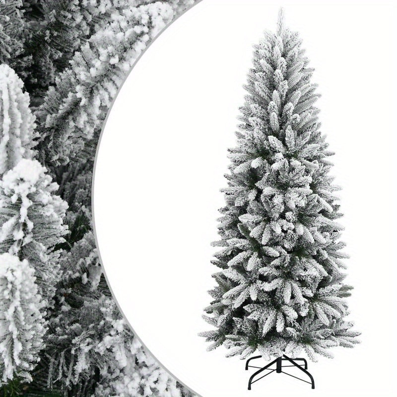 Kunstkerstboom – Nepboom – Sneeuwboom – Decoratieboom – Kerstversiering – 180 cm Hoog – Realistische PVC & PE Takken
