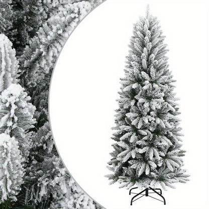 Kunstkerstboom – Nepboom – Sneeuwboom – Decoratieboom – Kerstversiering – 180 cm Hoog – Realistische PVC & PE Takken