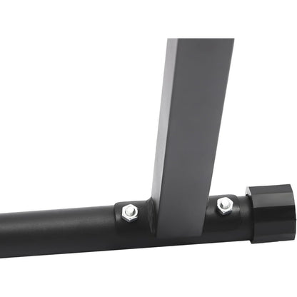 Power Tower – Krachtstation – Pull Up Station – Dip Station – Krachttoren – Verstelbare Hoogte 1,75-2,30 m – Inklapbaar & Max. Draagvermogen 199,58 kg