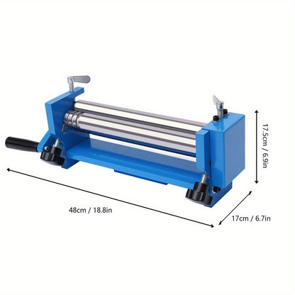 Plaatwals – Rondbuigmachine – Plaatbuiger – Metaalwals – Rolmachine – Max. Werkbreedte 300 mm – Verstelbare Rollen