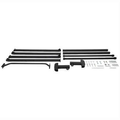 Optrekstang – Pull-up Bar – Klimrek – Fitnessstang – Verstelbare Chin-up Bar – Opvouwbaar & Ruimtebesparend – Hoogwaardig Carbonstaal & Max. Belastbaar 200 kg