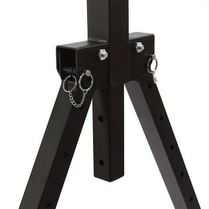 Optrekstang – Pull-up Bar – Klimrek – Fitnessstang – Verstelbare Chin-up Bar – Opvouwbaar & Ruimtebesparend – Hoogwaardig Carbonstaal & Max. Belastbaar 200 kg