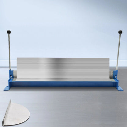 Goodslinesshop HOARLICN Manual Heavy-Duty Sheet Metal Bending Machine - 1000mm (39") Heavy-Duty Folding Bench with 135° Bending Angle, Manual Operation, Foldable Design & Sturdy Base for Metalworking, HVAC, Automotive, Const