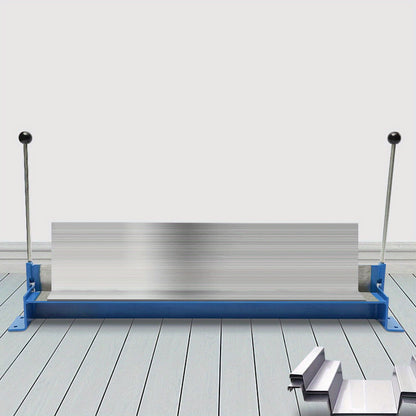 Goodslinesshop HOARLICN Manual Heavy-Duty Sheet Metal Bending Machine - 1000mm (39") Heavy-Duty Folding Bench with 135° Bending Angle, Manual Operation, Foldable Design & Sturdy Base for Metalworking, HVAC, Automotive, Const
