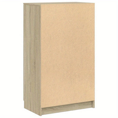 Schoenenkast – Schoenenrek – Schoenenopberger – Halkast – Schoenenbankje – Houten Schoenenkast – 59x35x100 cm – Hardhout Met 2 Laden