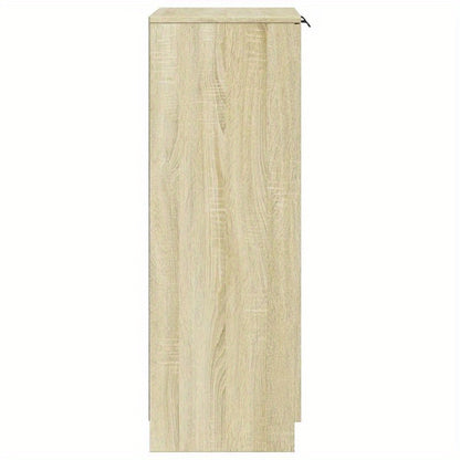 Schoenenkast – Schoenenrek – Schoenenopberger – Halkast – Schoenenbankje – Houten Schoenenkast – 59x35x100 cm – Hardhout Met 2 Laden