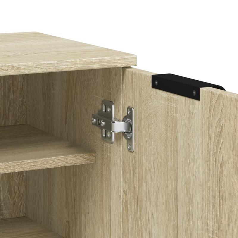 Schoenenkast – Schoenenrek – Schoenenopberger – Halkast – Schoenenbankje – Houten Schoenenkast – 59x35x100 cm – Hardhout Met 2 Laden