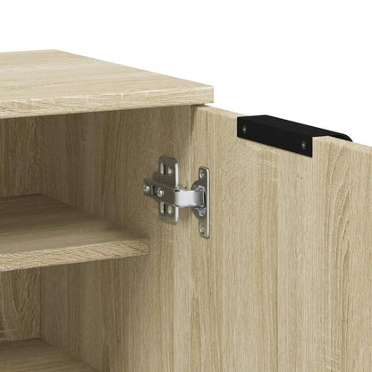 Schoenenkast – Schoenenrek – Schoenenopberger – Halkast – Schoenenbankje – Houten Schoenenkast – 59x35x100 cm – Hardhout Met 2 Laden