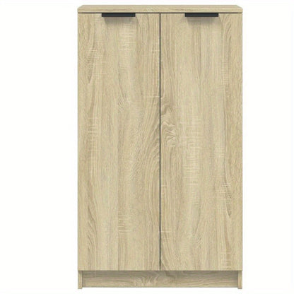 Schoenenkast – Schoenenrek – Schoenenopberger – Halkast – Schoenenbankje – Houten Schoenenkast – 59x35x100 cm – Hardhout Met 2 Laden