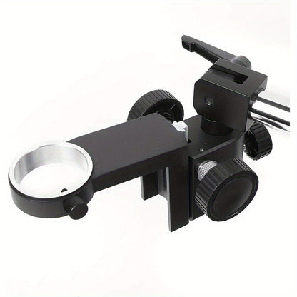 Microscoopstatief – Microscoopstandaard – Microscoophouder – Boomarm Statief – Verstelbaar Statief – Contra-Gewicht voor Stabiliteit – Multi-As Rotatie met Focusknoppen