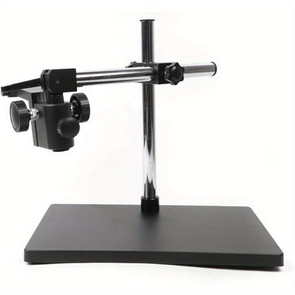 Microscoopstatief – Microscoopstandaard – Microscoophouder – Boomarm Statief – Verstelbaar Statief – Contra-Gewicht voor Stabiliteit – Multi-As Rotatie met Focusknoppen