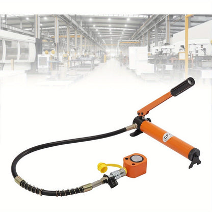 Hydraulische Krik – Hydraulische Pomp – Mini Krik – Handmatige Pomp – Garagekrik – 10 Ton Capaciteit – Compact Laag Profiel