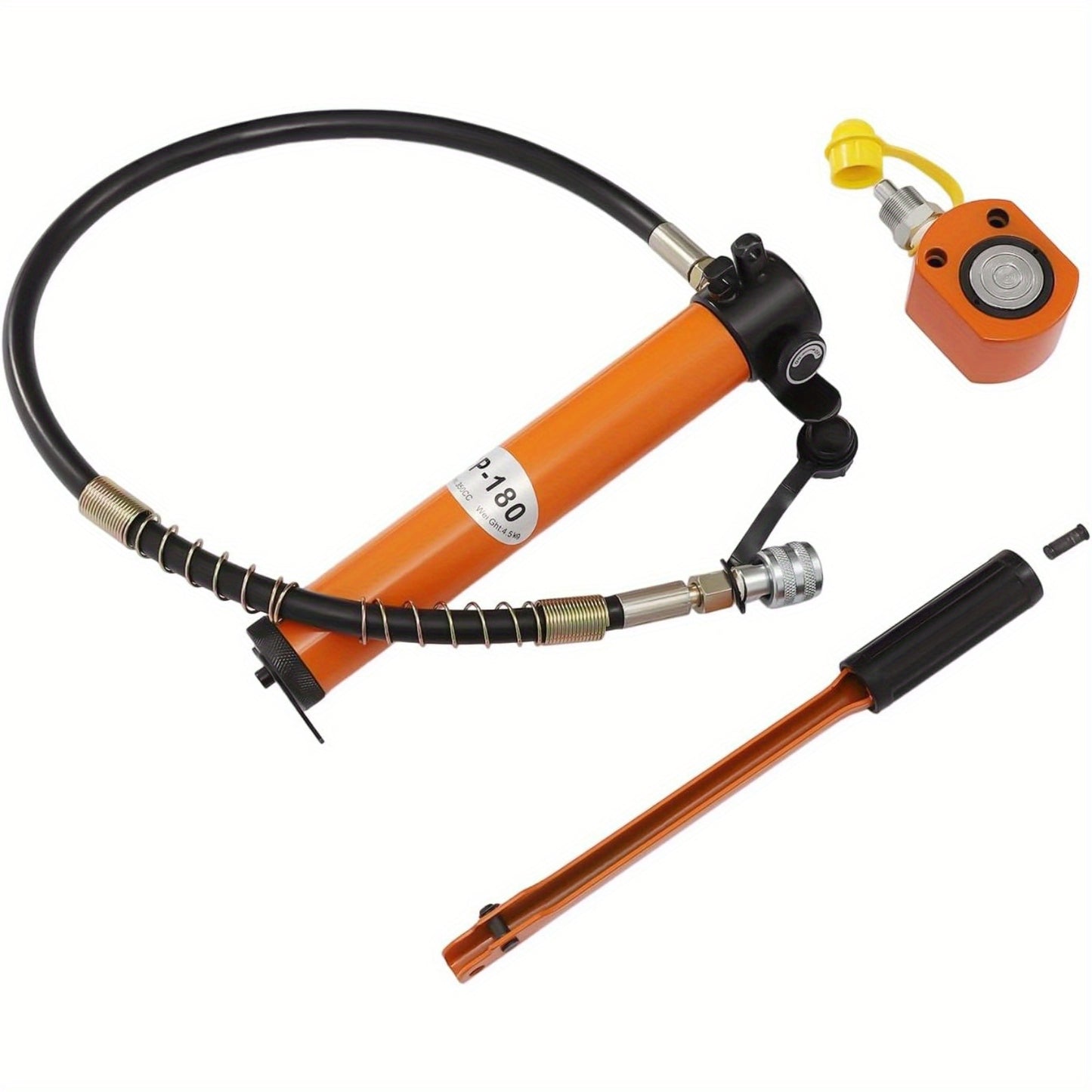 Hydraulische Krik – Hydraulische Pomp – Mini Krik – Handmatige Pomp – Garagekrik – 10 Ton Capaciteit – Compact Laag Profiel