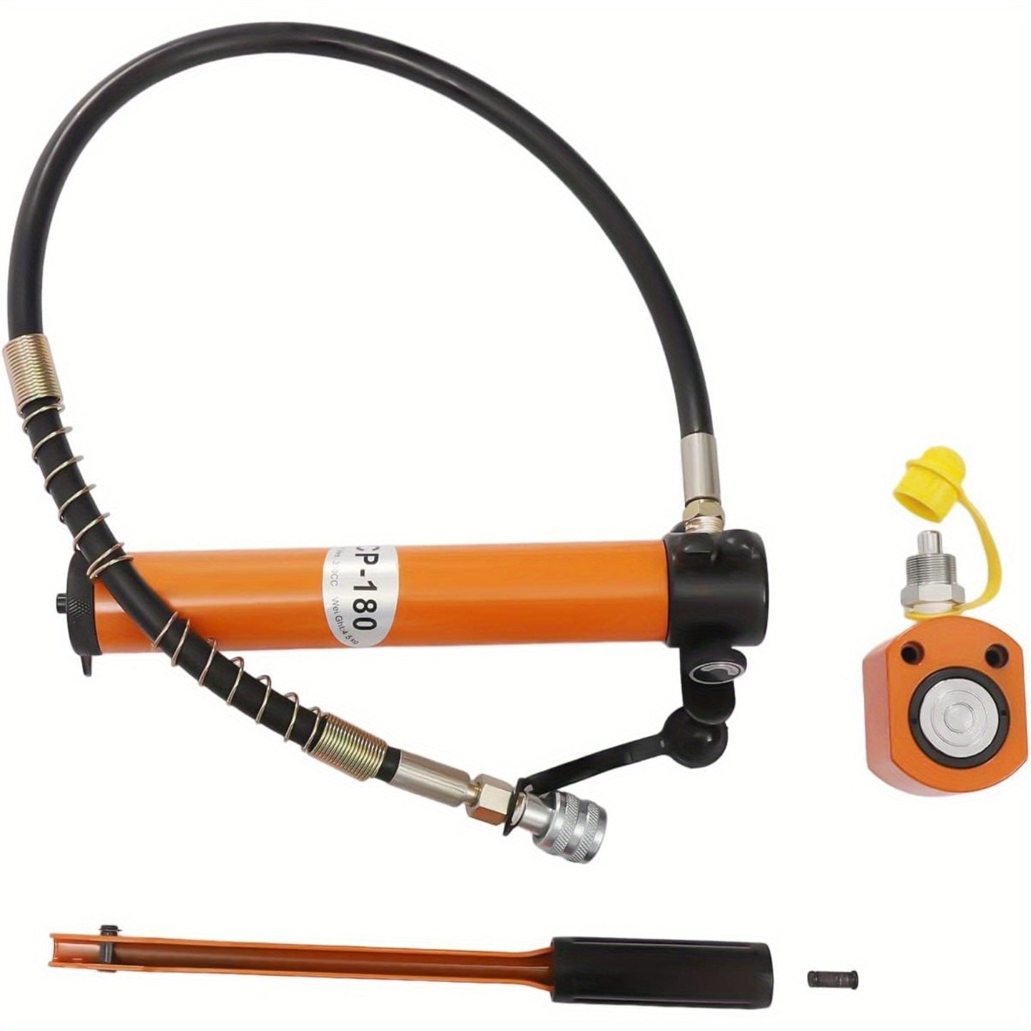 Hydraulische Krik – Hydraulische Pomp – Mini Krik – Handmatige Pomp – Garagekrik – 10 Ton Capaciteit – Compact Laag Profiel