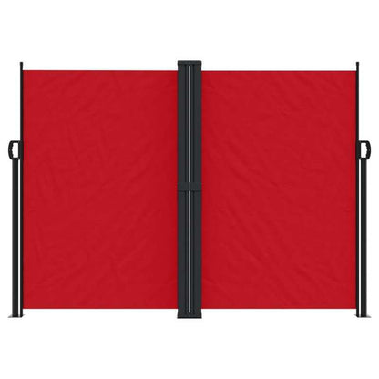 Uittrekbaar Privacy Scherm – Balkonscherm – Tuinscherm – Beschermingsdoek – Windscherm – Verstelbaar – Zonlicht Blokkerend - Rood