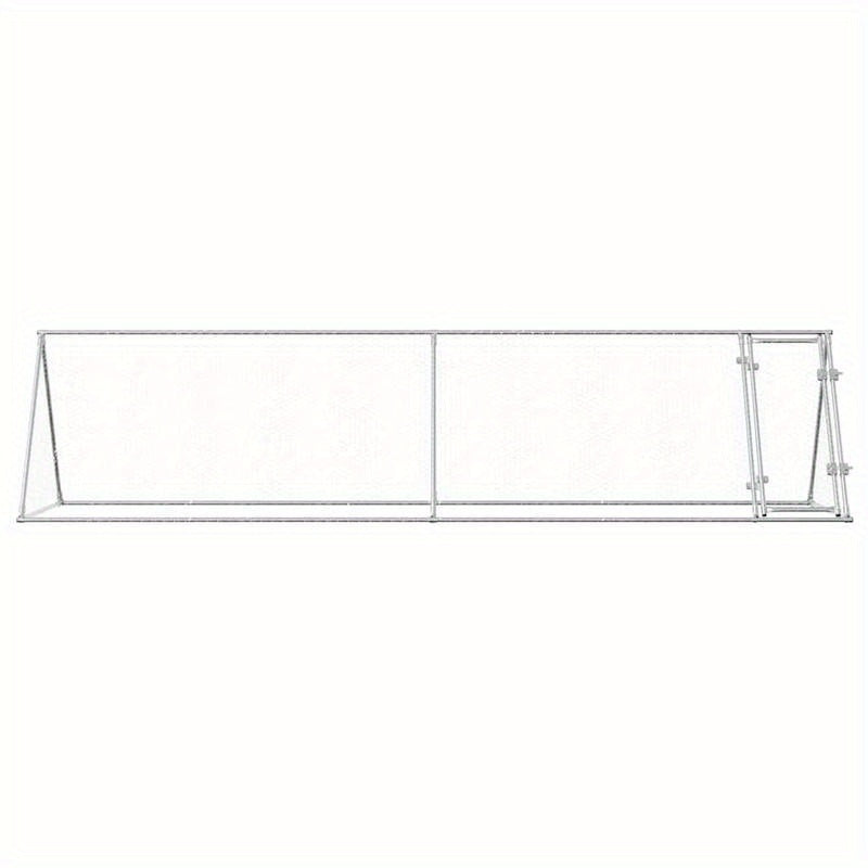Konijnenkooi – Knaagdierkooi – Dierenkooi – Konijnenhok – Knaagdierenverblijf – Metaal – Groot 400x105x91 cm – Duurzaam Modern Design