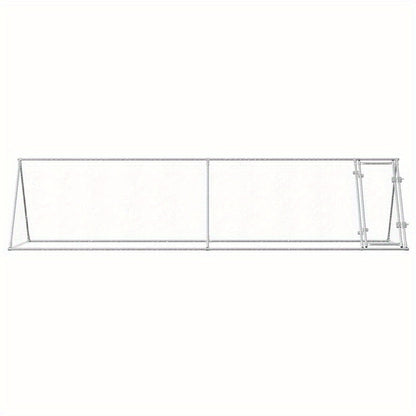 Konijnenkooi – Knaagdierkooi – Dierenkooi – Konijnenhok – Knaagdierenverblijf – Metaal – Groot 400x105x91 cm – Duurzaam Modern Design