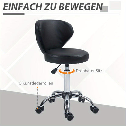 Krukje – Zadelkruk – Draaikruk – Werkkruk – Massagekruk – 360° Draaibaar – Verstelbare Zithoogte 49-64 cm