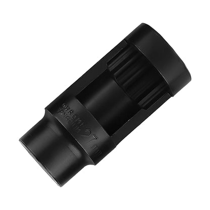Oxygen Sensor Socket Set – Zuurstofsensor Steeksleutel – Sensorverwijderaar – Injector Socket – Temperatuurschakelaar Tool – 7-delig – Chroom Vanadium Staal – Maten 22mm 27mm 29mm