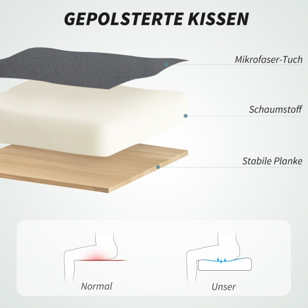 Bureaustoel – Ergonomische Stoel – Kantoorstoel – Draaistoel – Bureaustoelen – Met Massagefunctie – Verstelbare Rugleuning tot 135° – Incl. Voetensteun en 15 cm Dik Comfortabel Kussen