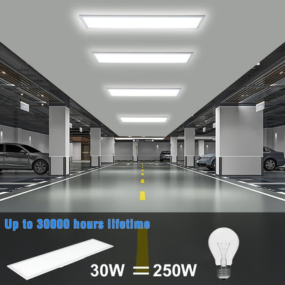 LED Plafondpaneel – LED Plafondlamp – LED Paneel Licht – LED Plafondverlichting – LED Paneel Lamp – 100 cm Wit – Dimbaar Met Afstandsbediening – Instelbare Kleurtemperatuur 3000K-6500K
