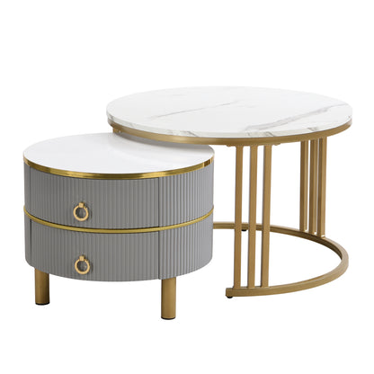 Uitschuifbare Tafel – Bar Tafel – Keukentafel – Koffietafel – Eettafel – 360° Draaibaar – Mat Zwart Metalen Frame