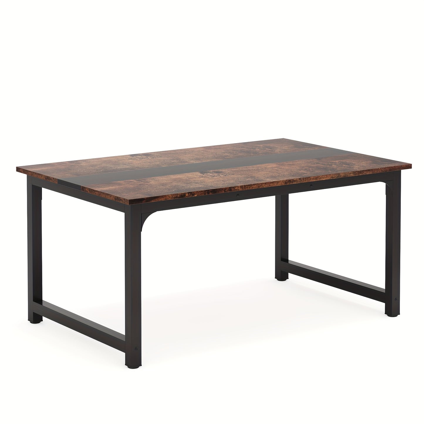 Bureau – Vergadertafel – Werkplek – Computertafel – Schrijftafel – Modern Houten Design – 160x80 cm – Bruin Houtnerf