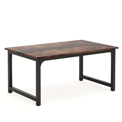 Bureau – Vergadertafel – Werkplek – Computertafel – Schrijftafel – Modern Houten Design – 160x80 cm – Bruin Houtnerf