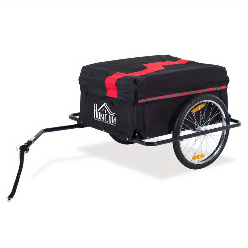 Vouwbare Fietskar – Fietsaanhanger – Transportkar – Bagagekar – Handkar – Draagvermogen 40 kg – Afmetingen 140x88x60 cm