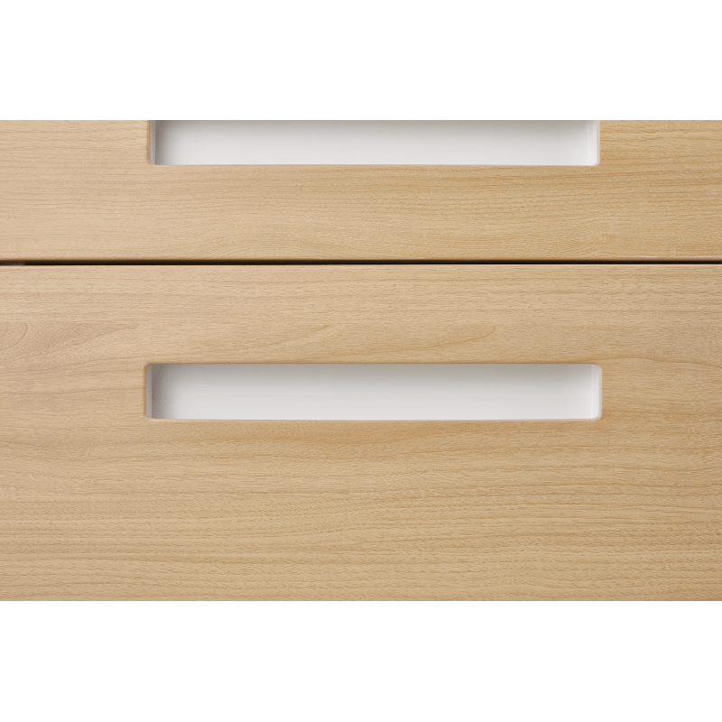 Rollendossierkast – Rolcontainer – Archiefkast – Rolkast – Jaloeziedeurkast – Mobiel Met Slot – Water- En Vochtbestendig – Vijf Wielen – Compact Onder Bureau – Wit Metalen Design