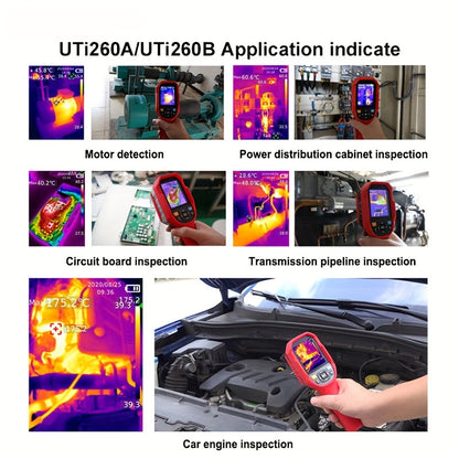 Warmtebeeldcamera – Warmtecamera – Infraroodcamera – Thermische Camera – Warmtebeeld Kijker – 256x192 Resolutie – Temperatuurbereik -20°C tot 550°C
