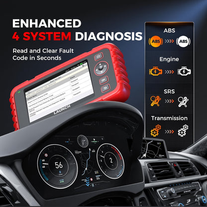 OBD2 Scanner – Diagnoseapparaat – Auto Uitlezer – Foutcode Lezer – Uitleesapparaat – Draadloos Wi-Fi – SAS en Gaspedaal Reset – Batterijtest Inclusief