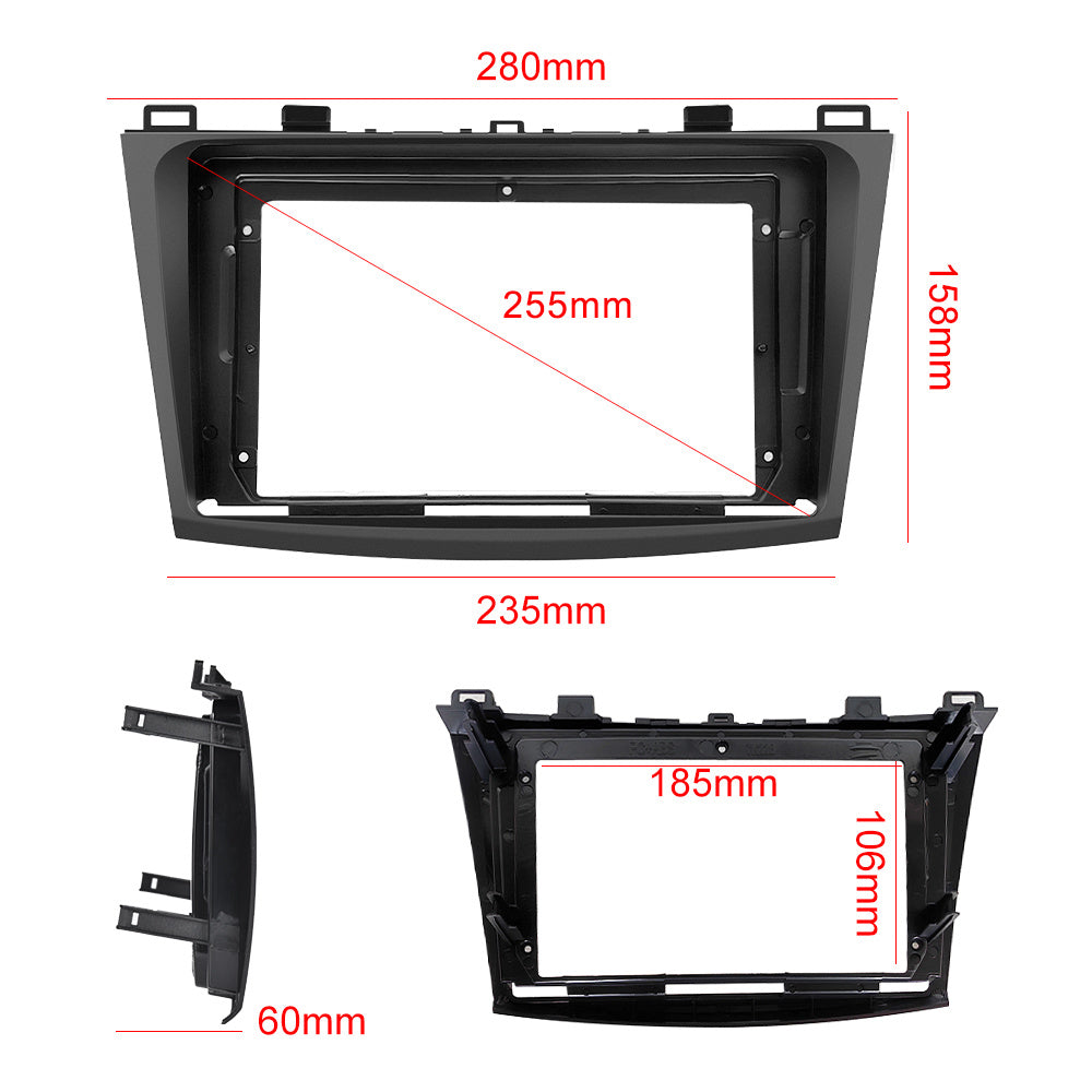 Android 15 Autoradio – Car Stereo – Multimedia Speler – Navigatiesysteem – Touchscreen Radio – 9 Inch 1280P IPS Scherm – Draadloze CarPlay & AHD Achteruitrijcamera