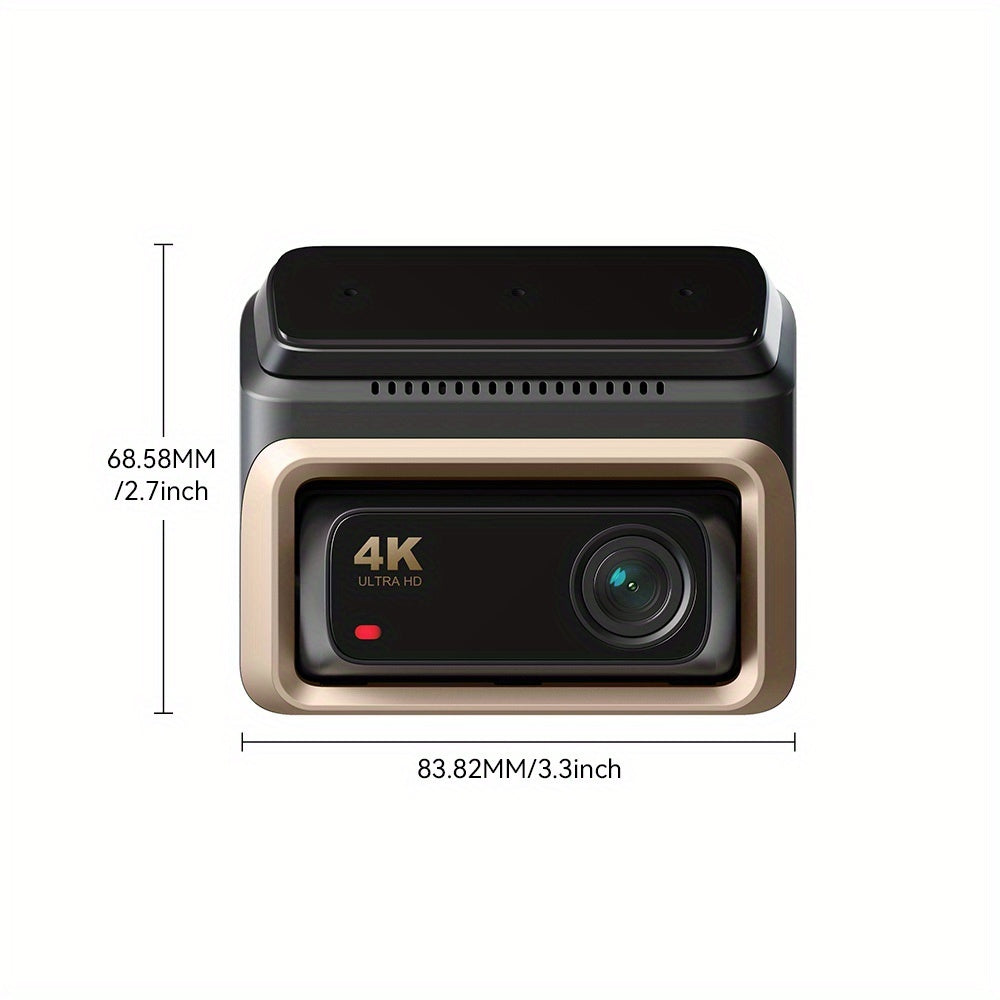 Dashcam – Auto Camera – Voorruitcamera – Wifi Dashboard Camera – Beveiligingscamera – 4K Resolutie – G-Sensor Detectie