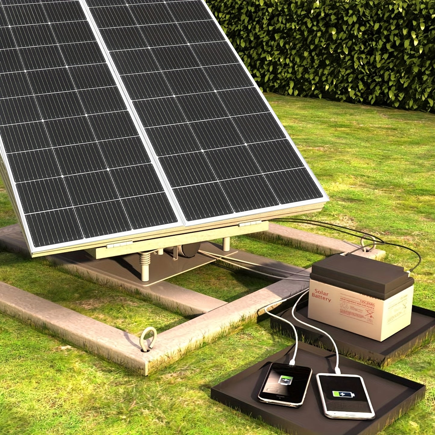 240W Zonnepaneel Kit – Solar Panel Set – Zonnestroomsysteem – Offgrid Solar Systeem – Caravan Zonnepaneel – Monokristallijn Hoog Rendement – Inclusief 20A PWM Laadregelaar