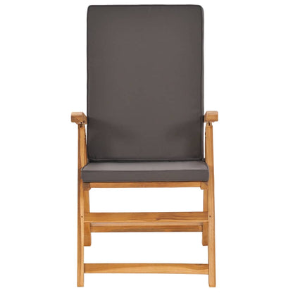 Tuinset – Tuinmeubelen – Diningset – Loungeset – Bistroset – 6-Delig – Teak Hout – Verstelbare Rugleuningen
