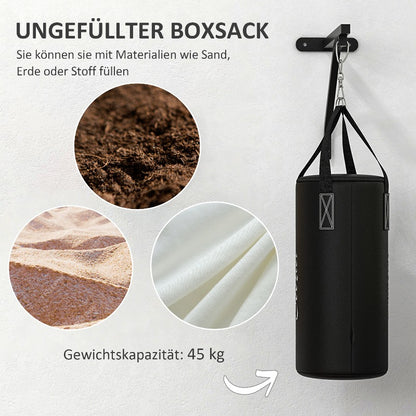 Heavy Bag Wandhouder – Bokszak Ophangsysteem – Punching Bag Steun – MMA Wandsteun – Boksaccessoire – Verstelbaar – 360° Draaibare Haak