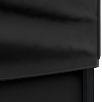 Partytent inklapbaar met zijwanden 3x3m zwart, Carpas De Camping Impermeable, Cobertizo De Almacenamiento De Patio Exterior, Tents, Gazebos Para Exterior Completo, Toldos Para Sol Y Lluvia, Carpas Para Negocio En La Calle, Ca